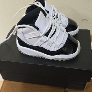 Stylish Black and White Kids Shoes
